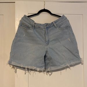 Ava Viv Stretch Denim Shorts